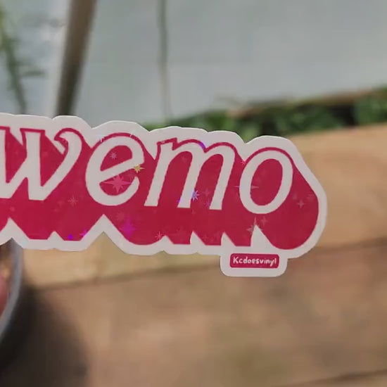 Swemo Sticker | emo Swiftie | Barbie Inspired | Taylor Swift Inspired | Vinyl Water-Resistant Sticker