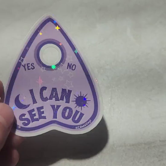 ICSY | Ouija Holographic Vinyl Sticker | I Can See You Inspired | Taylor Swift Inspired | Speak Now TV Inspired