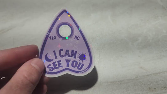 ICSY | Ouija Holographic Vinyl Sticker | I Can See You Inspired | Taylor Swift Inspired | Speak Now TV Inspired